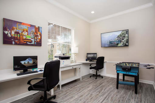 Business Center at The Barrington Club, Coral Springs