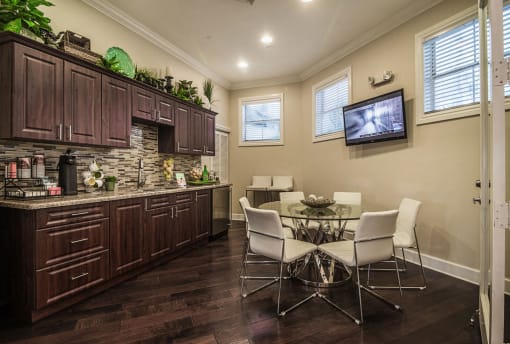 Resident Lounge with Coffe Station at The Barrington Club, Coral Springs