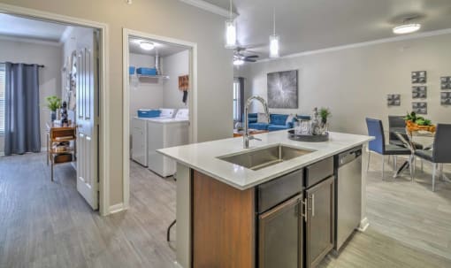 Kitchen and Dining Room area at The Atlantic McKinney Ranch, McKinney, TX, 75070