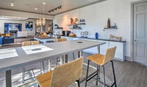 Lounge Area with Coffee Station at The Atlantic Stonebriar, The Colony, Texas, 75056