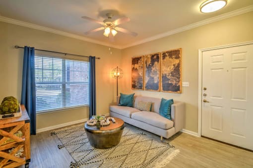 Living Room at The Atlantic Station, Ft Worth, TX