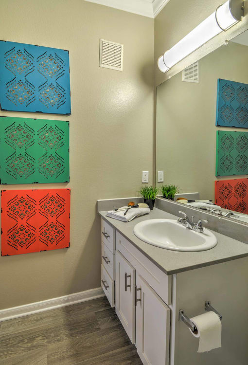 Bathroom at The Atlantic Station, Ft Worth, TX, 76131