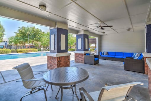 Outdoor Lounge Area at The Atlantic Station, Texas, 76131