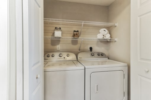 Laundry room is equipped with a washer and dryer at The Atlantic at Tradition, Port St Lucie