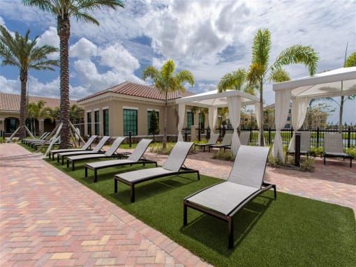 Private Poolside Cabanas at The Atlantic Palms at Tradition, Port St Lucie, 34987