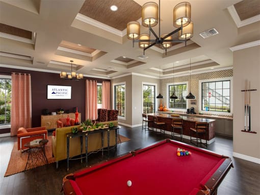 Modern Clubhouse With A Game Room at The Atlantic at Tradition, Port St Lucie, FL, 34987
