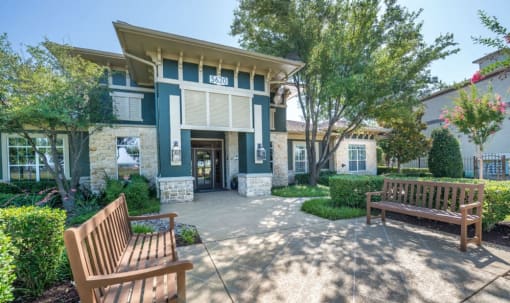 Clubhouse Entrance at The Atlantic Stonebriar, The Colony, Texas