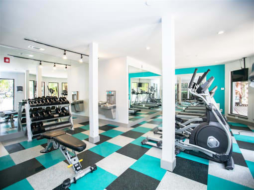 24-Hour State-of-the-Art Fitness Center.