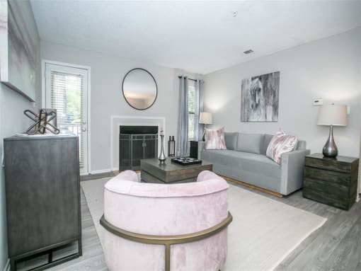 Model. Living Room.