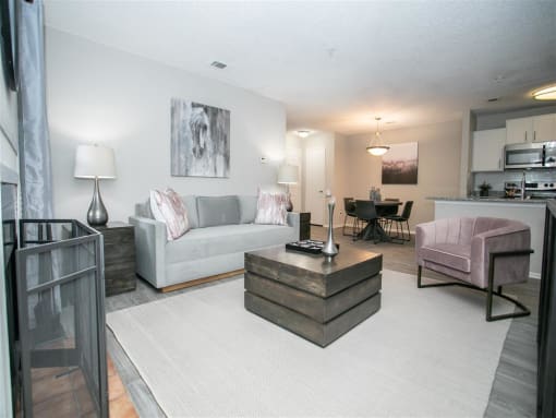 Model. Living Room.