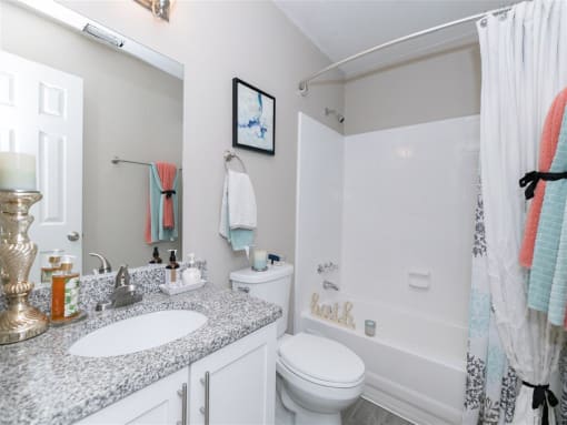 Bathroom at Morningside Courts, Georgia
