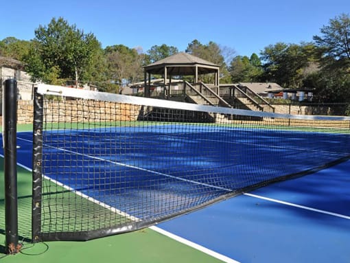 Tennis Court at The Atlantic North Springs, Dunwoody, GA.
