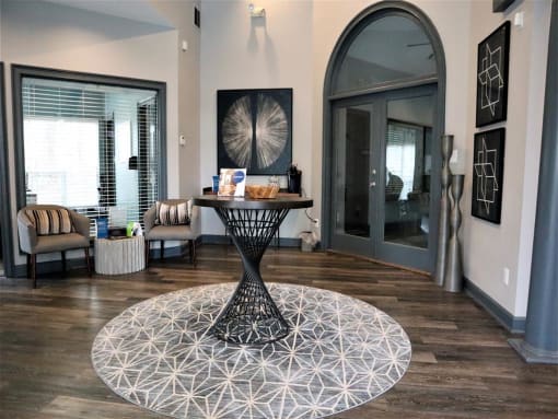 Clubhouse Lounge area  at Sloan Square, Atlanta, GA.