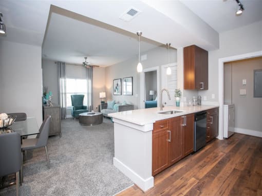Living and Dining area at The Atlantic Aerotropolis, Georgia