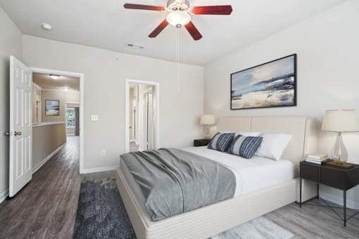 Carpeted Bedroom at Reserve at Canyon Creek, Texas