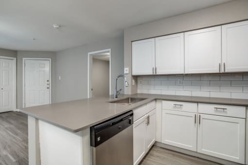 Kitchen at The Atlantic Grand Oaks, Austin, TX, 78748