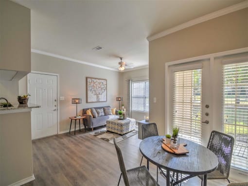 Dining Room Area at The Atlantic Mansfield, Mansfield, Texas