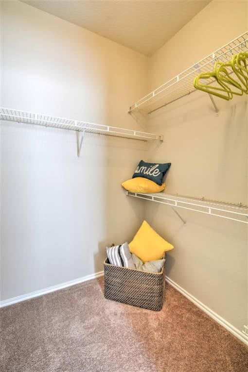 Walk-In closet at The Atlantic Mansfield, Mansfield, Texas