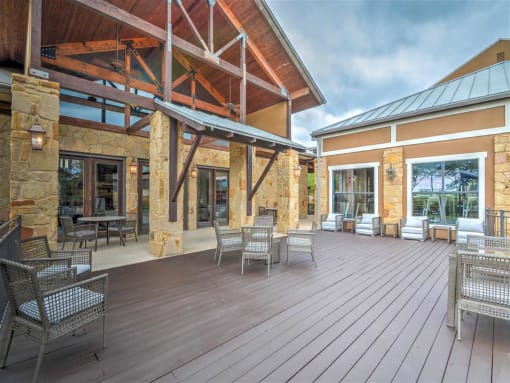 leasing office entrance at Village of Hawks Creek Apartments, Texas