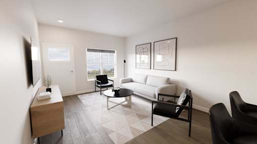 Classic Living Room Design at Solhaven Grand Chute, Appleton, Wisconsin