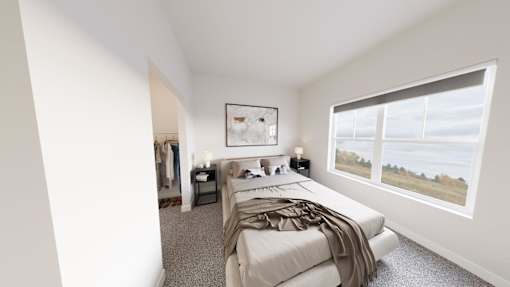 Large Comfortable Bedrooms at Solhaven Grand Chute, Wisconsin