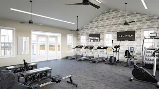 Fitness Room at Solhaven Grand Chute, Appleton, 54913