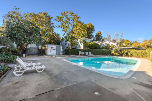 view of pool