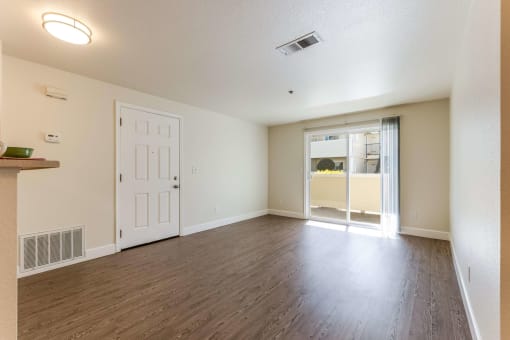 living room view