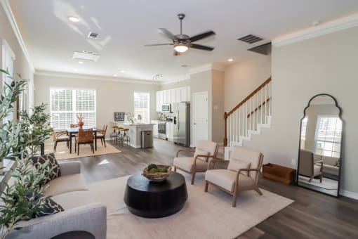 Living Room Interior at Georgetown Heights Residents, Georgetown