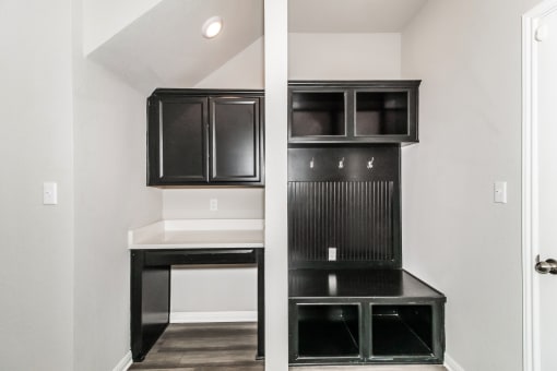 the closet in a 555 waverly unit