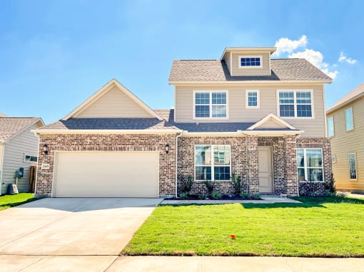 Building exterior view at The Residences at Rayzor Ranch, Texas