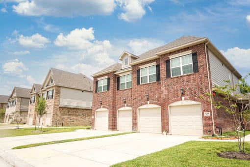 Houses With Attached Garage And Patio at Mirror Lake Pearland, Pearland, Texas
