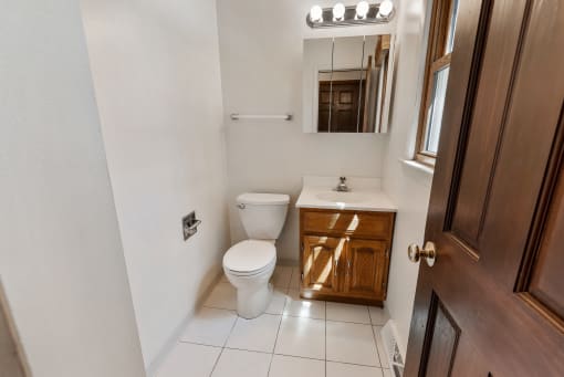 Mohawk Townhomes Guest Bathroom