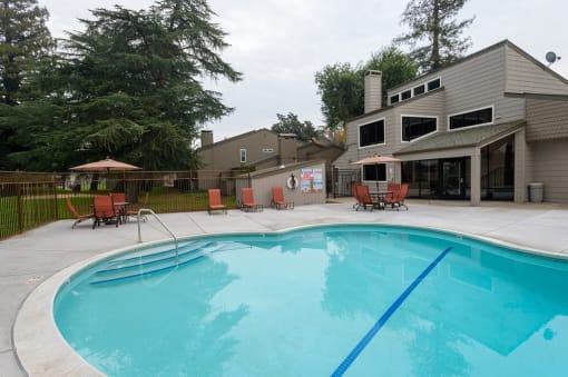 Pool Deck and Patio Area