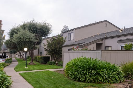 Residential Building and Walkway