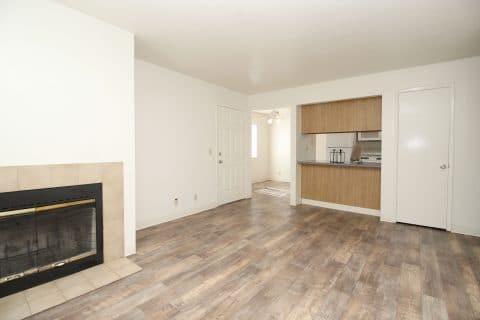 Model - Dining Room and Fireplace
