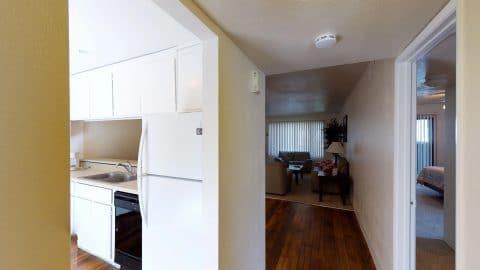 Model - Kitchen to Living Room