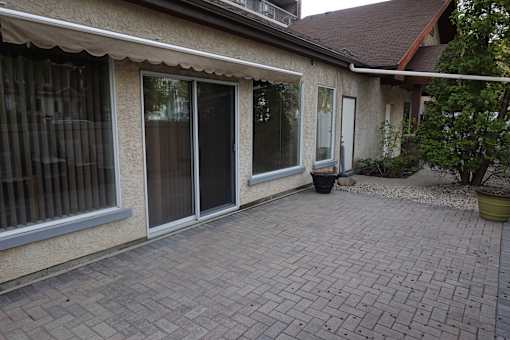 Outdoor patio area
