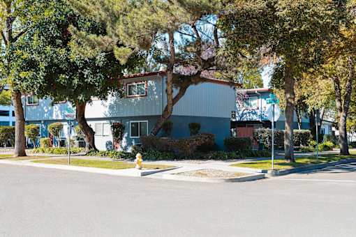 Property view at I Street Apartments, Davis