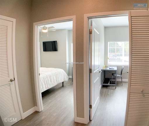 Bedroom And Hallway at The Edge, Chico, California
