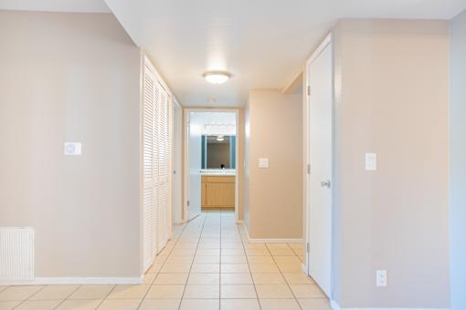 Hallway To Kitchen at Pomona Townhomes, California, 95928