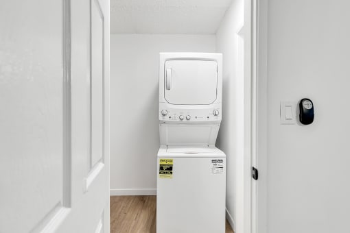 Laundry Center in Two Bedroom Unit
