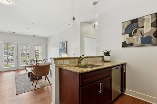 Kitchen Counter with Sink at New Britain, Chalfont, Pennsylvania