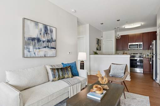 Modern Living Area with Couch at New Britain, Chalfont