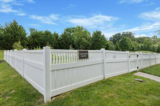 Fenced Community Garden at New Britain, Chalfont, PA, 18914