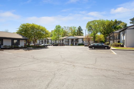 Parking Lot at The Benton Apartment Homes, Hoover