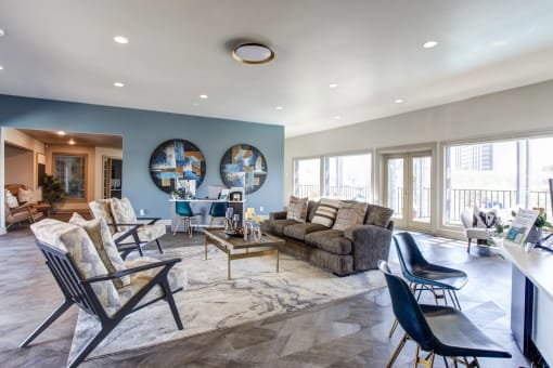 Leasing Office at The Highland on Briley apartments in Nashville, TN