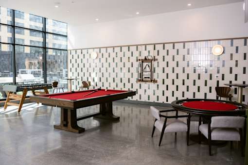 Pool Table at Anthem House, Huntsville, Alabama