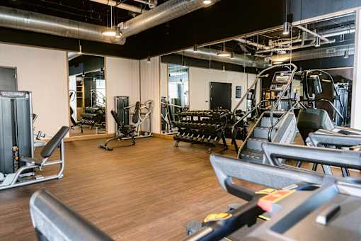 Equipped Gym at Anthem House, Huntsville