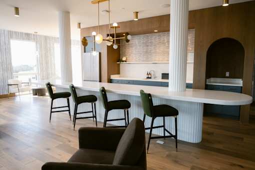 Kitchen with Bar at Anthem House, Alabama
